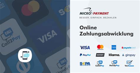 Aktuelle Bezahlverfahren im Internet .